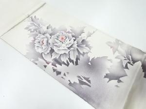 作家物　草花模様袋帯